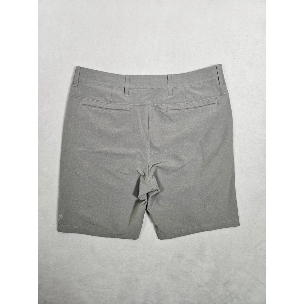 Public Rec All Day Every Day Shorts Mens 32 Grey Performance Stretch Golf Tech
